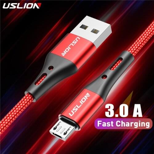 3A Micro USB Cable Fast Charge USB Data Cable Cord For Samsung S7 Xiaomi Android Redmi Note 5 Pro Data Cable Phone Charger Wire