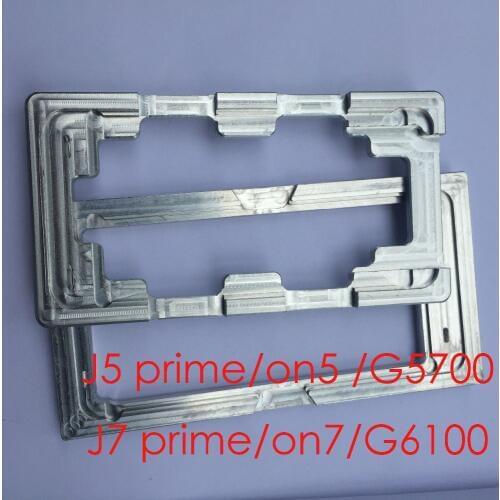Hot UV Glue OCA Alignment Mould Mold LCD Outer Glass Lens Display Screen For Samsung Galaxy J5 prime J7prime On5 On7 G6100 G5700