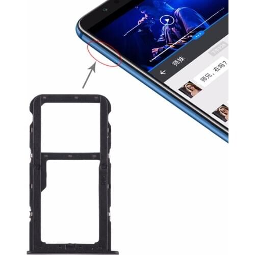 SIM Card Tray + SIM Card Tray / Micro SD Card Tray for Huawei Honor Play 7X