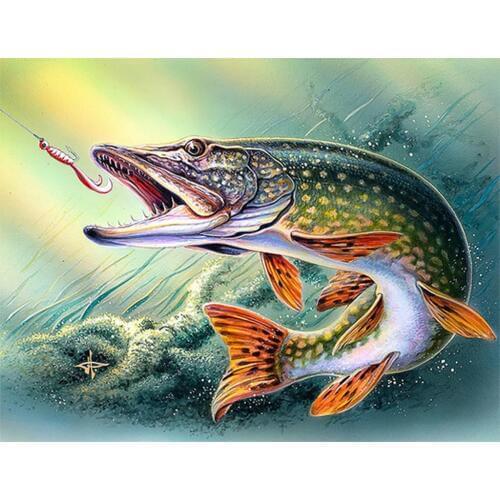 14/16/18/27/28 L6990 fish bottom Handmade Counted Needlework Embroidery DIY DMC Cross Stitch Kits Crafts Home decoration