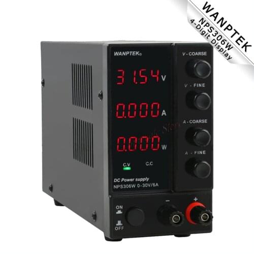 Power supply Mini NPS306W DC power supply 4-digit display Adjustable 0-30V 0-6A Laboratory Test Power Supply For Phone PC Repair