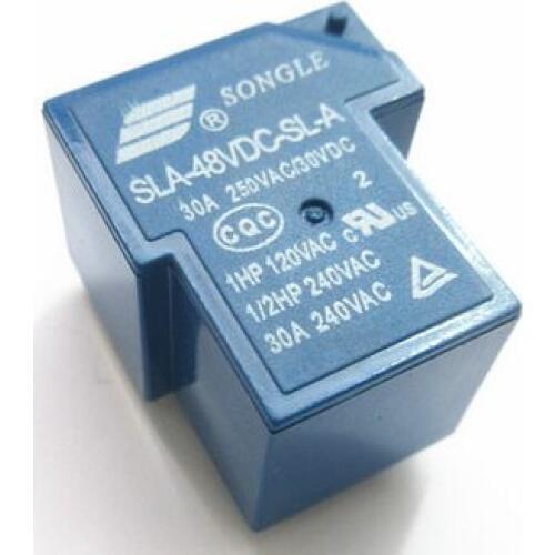 SLA-48VDC-SL-A 48VDC 30A DIP4 T90 SONGLE RELAY 1From A,New and original