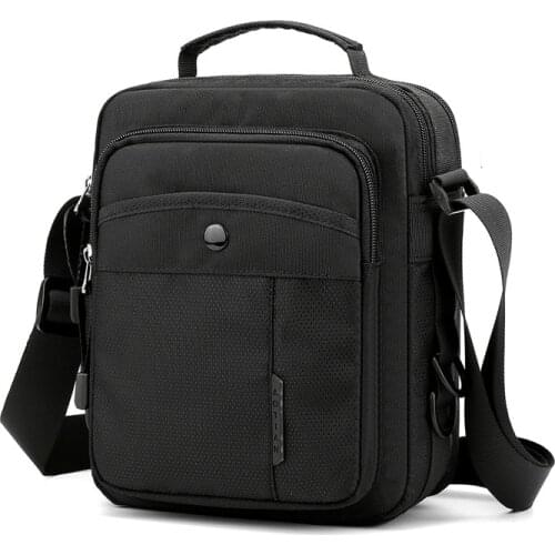 Casual Light Mens Shoulder Bag Multi-pocket Man Messenger Bag High Quality Fashion Portable Crossbody Bag Male Handbags