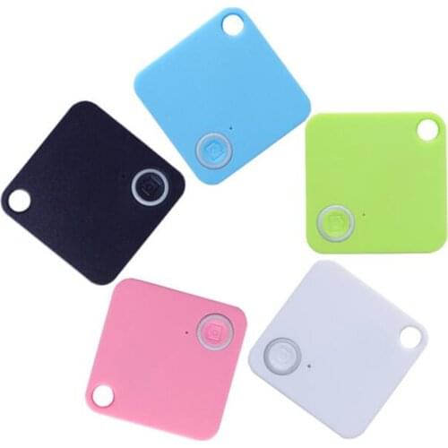 NEW Pets Smart Mini GPS Tracker Anti-Lost Waterproof Bluetooth Tracer With Hanging Rope Keys Wallet Bag Kids Finder Equipment