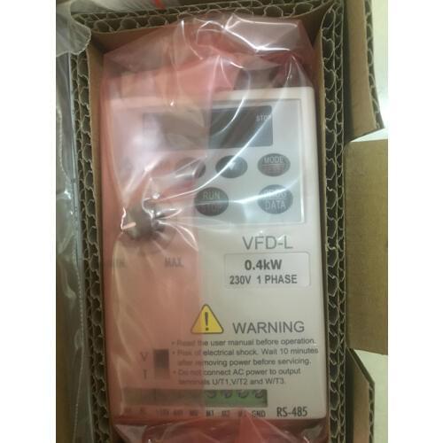 VFD004L21A VFD-L VFD Inverter Frequency converter 400W 0.5HP 1PHASE 230V 400hz