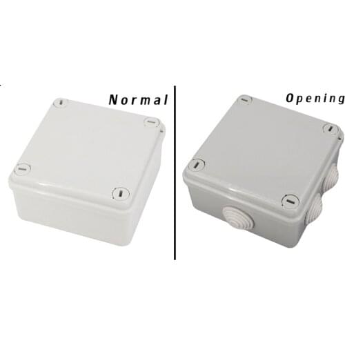 Waterproof Junction Box Wholesale ABS Plastic IP65 DIY Outdoor Electrical Connection box Cable Branch box 150x150x70mm