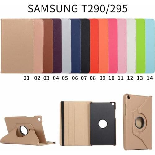 360 Degree Rotating Case For Samsung Galaxy Tab A 8.0 2019 T290 T295 T297 SM-T290 SM-T295 SM-T297 Stand PU Leather Cover+PEN