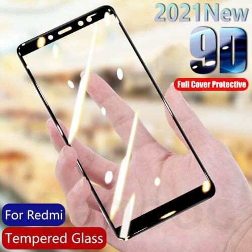 9D Screen Protection Glass On The For Xiaomi Redmi 5 5A 5 Plus 6 6A 7 7A 4A 4X Redmi Note 4 4X 5 5A Tempered Glass Safety Film