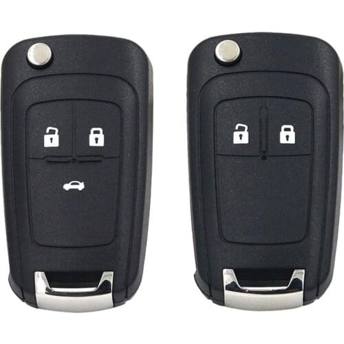 2x 3 Buttons/2 Buttons 434MHz with ID46 Chip Car Remote Control Key Fob for Chevrolet Aveo Cruze Orlando HU100 Blade