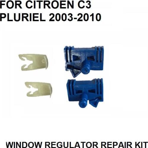 CAR PARTS FOR CITROEN C3 PLURIEL WINDOW REGULATOR REPAIR KIT 2/3 - DOOR FRONT LEFT AND RIGHT 2003-2010 NEW