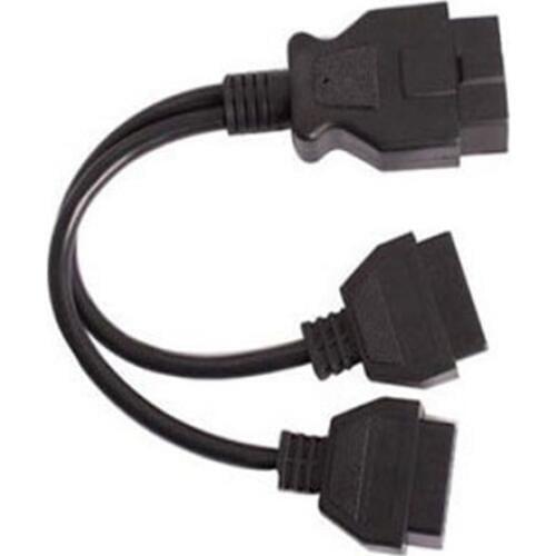 ELM327 Bluetooth/Wifi V1.5 OBD2 Car Diagnostic Scanner Interface Cable 2In1 Converted Cable Elm 327 V 1.5 OBD 16Pin To 16pin