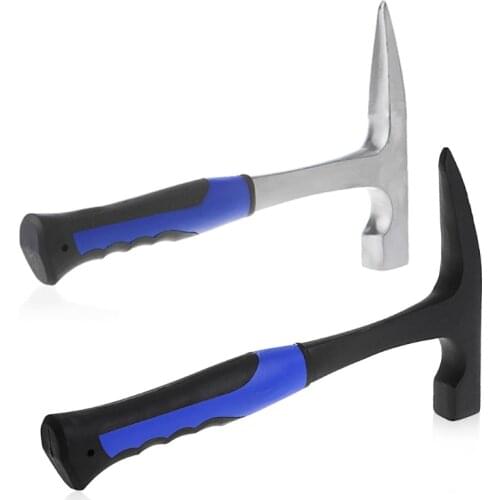Rock Pick With Flat Tip Shock Reduction Grip Geological Stratigraphic Hammer Aug