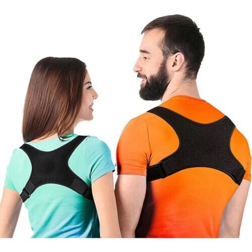 Back Posture Corrector Brace Corset Back Clavicle Straightener Spine Support Belt for Upper Back Shoulder Support Bandage