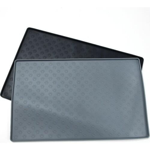 Pet Placemat Pet Mat for Dog and Cat Waterproof Easy-to-clean Silicone Dog Mat Cat Mat Pet Bowl Mat Pet Supplies