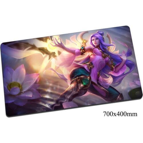 Irelia mouse pad 700x400x2mm gaming mousepad gear lol gamer mouse mat pad game computer Will of the Blades mouse best play mats