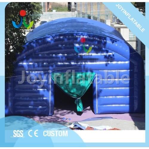 Custom outdoor tunnel event inflatable tent with four doors for sport game