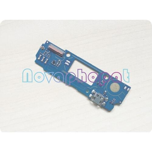 Novaphopat For Wiko Rainbow Up 4G Charger Port USB Dock Charging Port Data Transfer Connect Connector Flex Cable Replacement