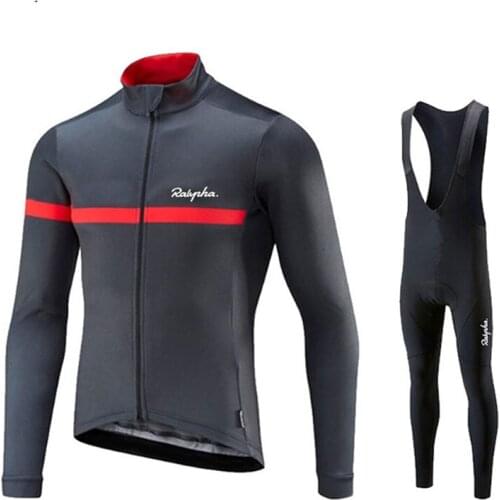 2020 Newest Cycling Clothing Set Cycling Jersey Long Sleeve Mens Spring/autumn Cycling Clothing Breathable Cycling Team Jerseys
