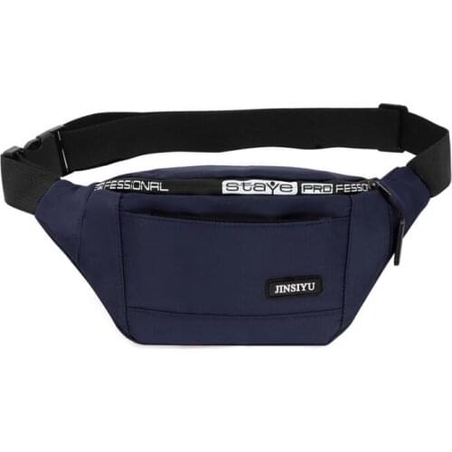 2021New Mens Sports Waist Packs Waterproof Belt Bag Phone Fanny Pack Belt Bags