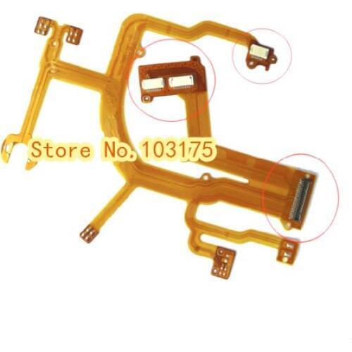 New Lens Back Main Flex Cable For CANON G10 G11 G12 with Socket Digital Camera Re pair Part