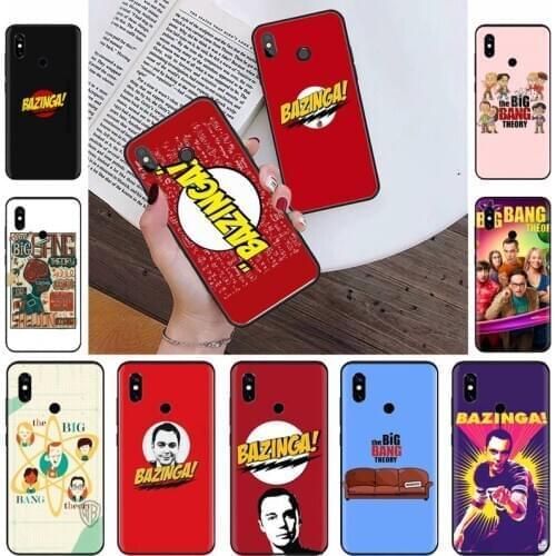 Bazinga The Big Bang Theory TV Phone Case For Xiaomi Redmi note 4 4X 8T 9 9s 10 K20 K30 cc9 9t pro lite max