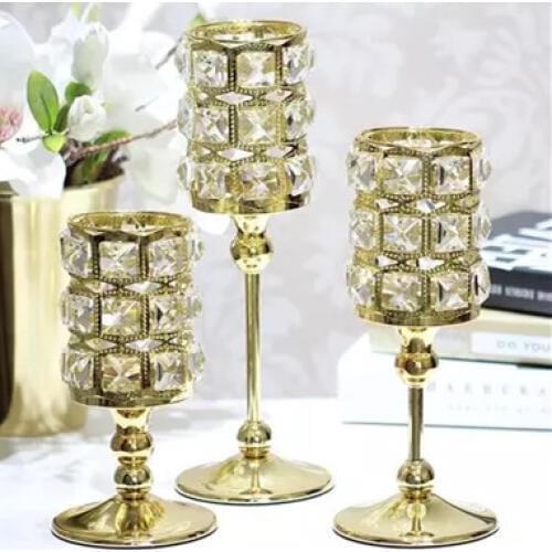 ZHENWEN Decorative Small Candlesticks