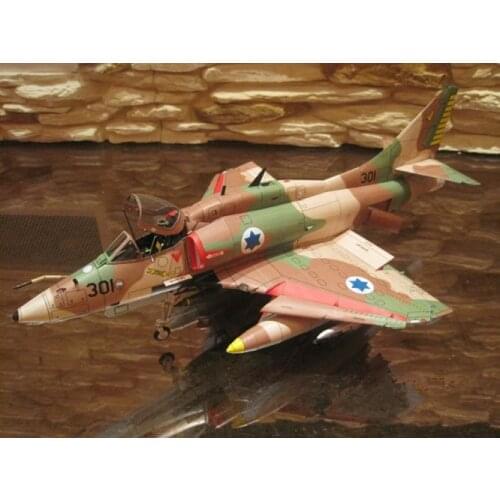 1:32 Scale Douglas A-4 Skyhawk Attack Aircraft DIY Handcraft Paper Model Kit Handmade Toy Puzzles