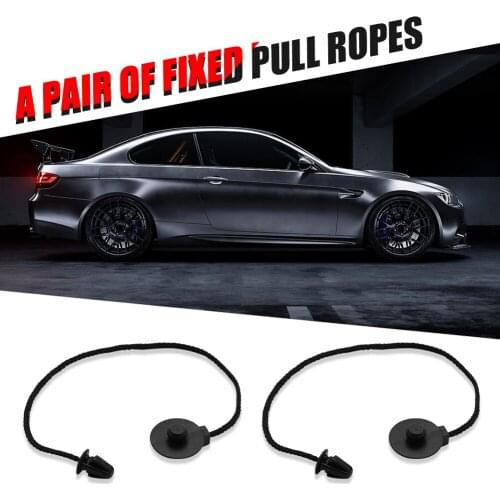 2x Parcel Shelf Fixing String Trunk Storage Tray Strap Classic Colors Simple Enduring for Ford Focus Mk3 12-17