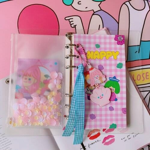 DIY Notebook Sweet l Girl 's Diary Super Star Planer Kawaii Journa Organizer Student Daily Weekly Plan Stationery Gifts