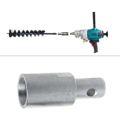 Drill Bit Earth Auger Head Bits SDS Arbor Connector Adapter For Water Borer Tool