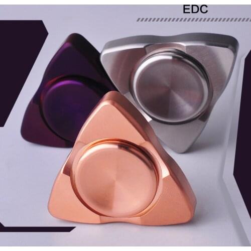 Dog Head Fingertip Gyro Damascus Spinning Top Adult Decompression Toy EDC