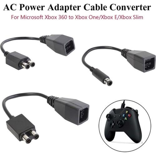 For Microsoft Xbox 360 to Xbox Slim/One/E AC Power Adapter Cable Converter