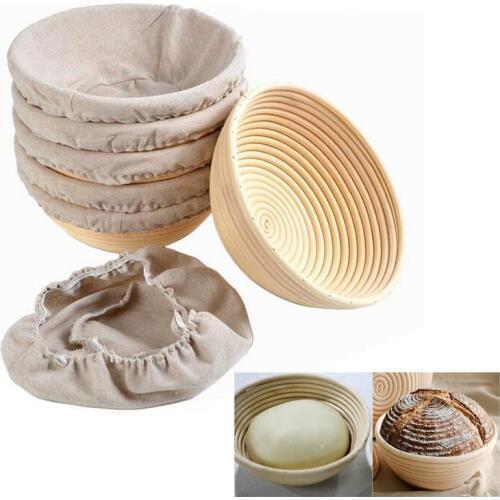 18 variety of models Dough Rattan Basket Dough Banneton Brotform Bread Proofing Proving Fermentation Country Baskets With cloth