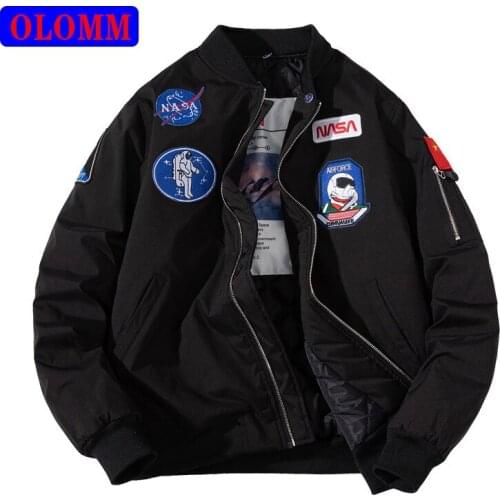 American Casual Jacket Female Embroidery Loose Couple Bomber Jacket Cotton Suit Hip-hop Baseball Uniform Autumn Winter Thicke