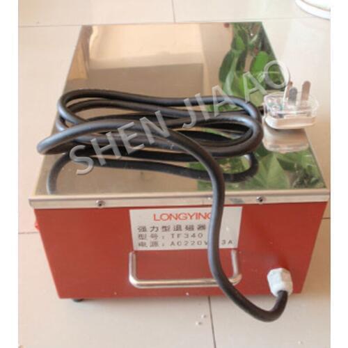 TF-340 strong metal mold hardware tool measuring instrument desktop flat demagnetizer degaussing demagnetizer