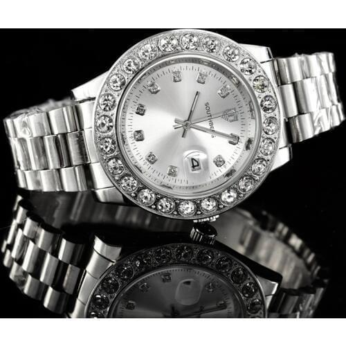 Famous Brand Fashion Luxury 2020 Steel Metal band Bracelet watch for Men and Women Gift Dress Watches relogio masculino