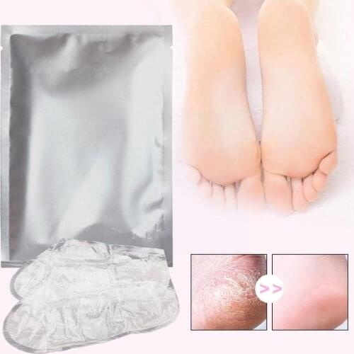 New Exfoliating Foot Mask Pedicure Scrub Dead Skin And Foot And Smelly Feet Calluses Mask Feet Tender A5P5