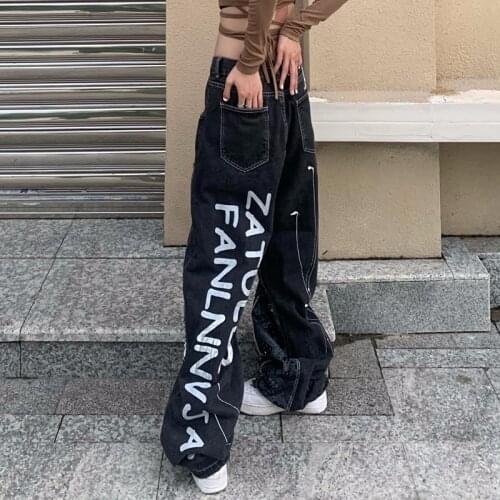 Ouyouke Women's Jeans With Embroidery