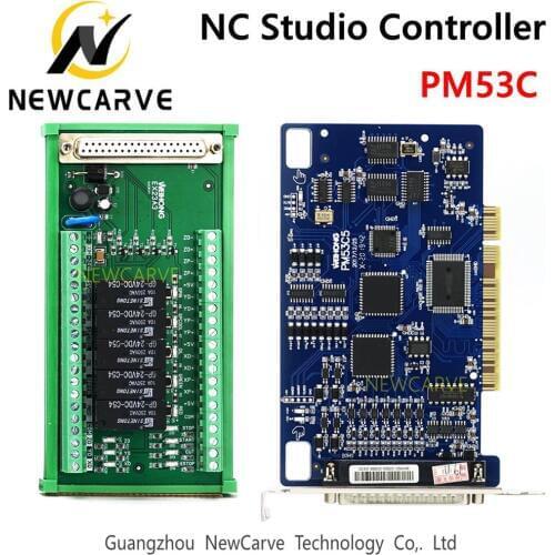 PM53C Nc Studio 3 Axis Controller Compatible WEIHONG Control System For CNC Router NEWCARVE