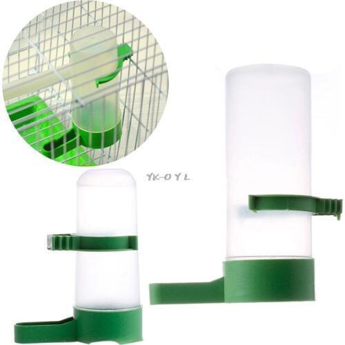 Bird Drinker Water Feeder Waterer for Aviary Budgie Finches Canary Anti Algae S/L