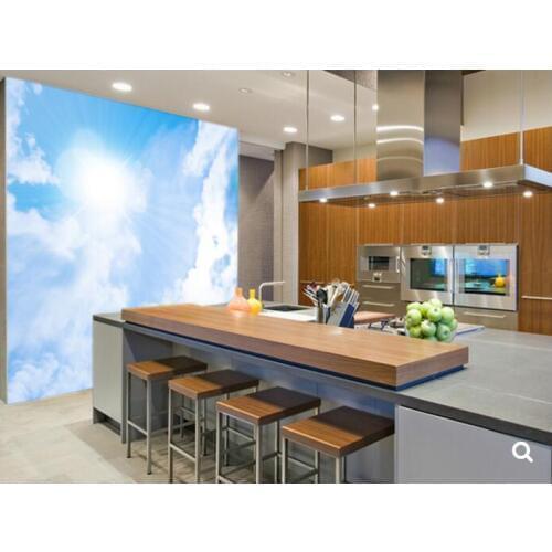 Custom natural scenery wallpaper,Sunlight Through Clouds,3D photo murals for ceiling living room background wall vinyl wallpaper