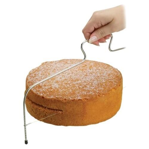 COFA 34*15cm Large Sponge Cake Adjustable Layer Slicer, Cutting Levelling Wire