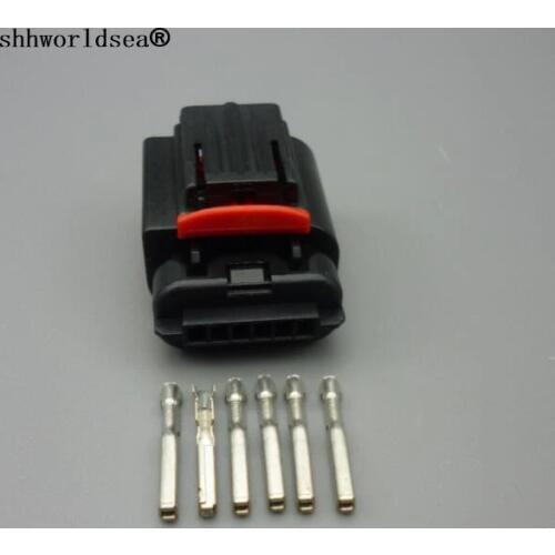 Shhworldsea 6 Pin 6P car auto Accelerator Pedal Position Sensor Throttle Pedal Automobile Connector plug For FORD 1438153-5
