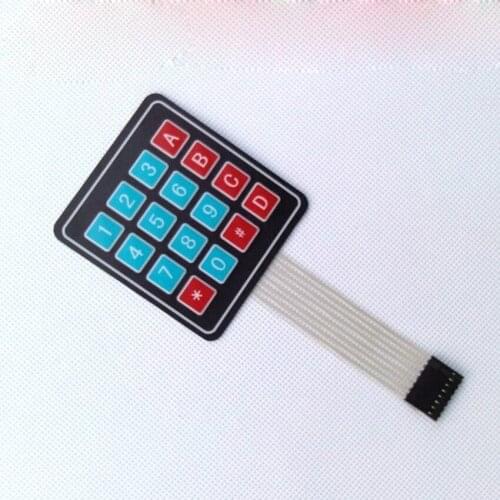 10PCS/Lot Array/Matrix Membrane Keyboard 4*4 Switch Keypad for arduino
