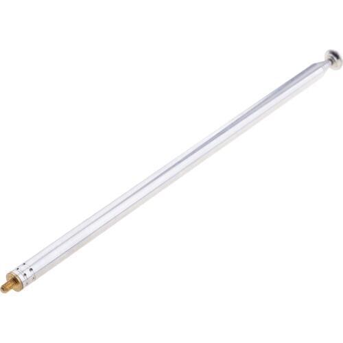 7 Sections Telescopic Antennas M3 Male Thread for Portable Radio Television