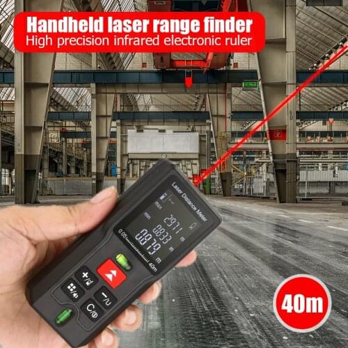 Handheld Infrared Laser Rangefinder Measure Distance Meter High Precision Range Finder Diastimeter 40/60/80/100/120m