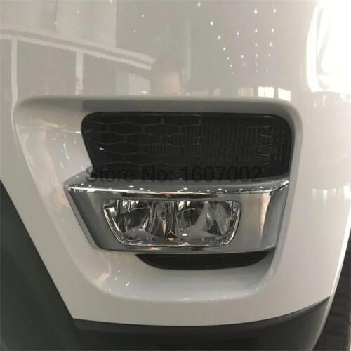 For RANGE ROVER Sport 2014 2015 ABS Chrome Front Fog light Lamp Headlight foglight Cover Frame Trim Car Accessories