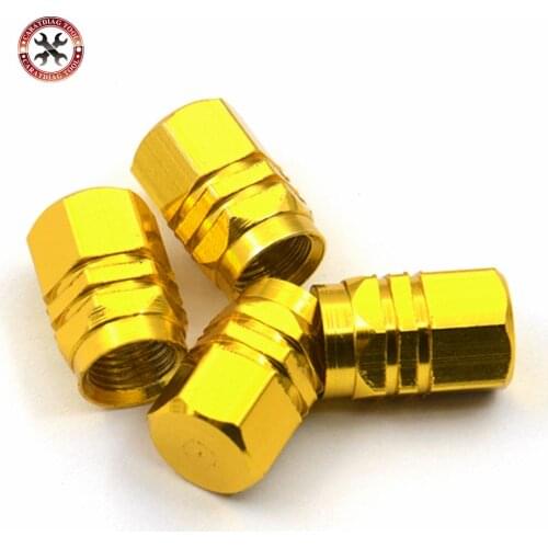 Factory Hot Selling Cover Tires Valves Tyre Stem Air Caps Airtight New 4pcs/pack Theftproof Aluminum Car Wheel with Best Price