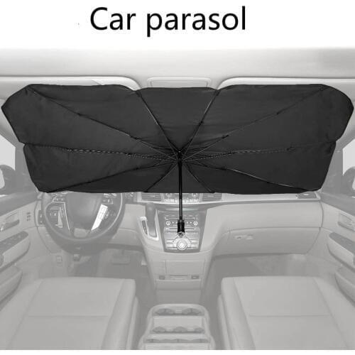Car interior sunshade anti-UV car front and rear window sunshade windshield car sunshade inner protective cover universal