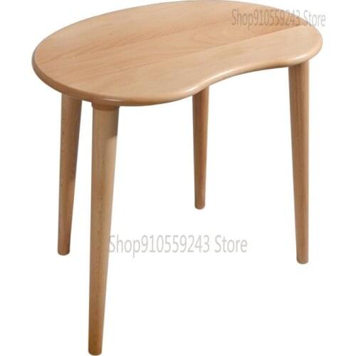 Solid Wood Small Table Mini Log American Pastoral Side Table Creative Sofa Side Table Round Table Coffee Table Coffee Telephone